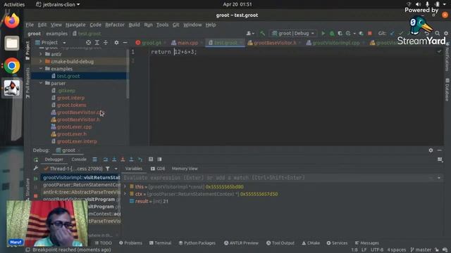 Groot: How to develop an interpreter смотреть онлайн