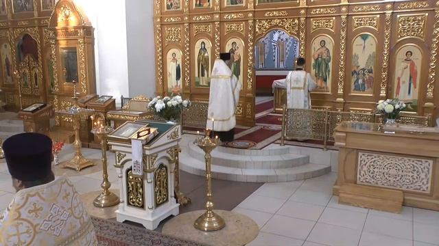 Всенощное бдение в Неделю 11-ю по Пятидесятнице. Попразднство Преображения Господня. Часть 2-я. смотреть онлайн