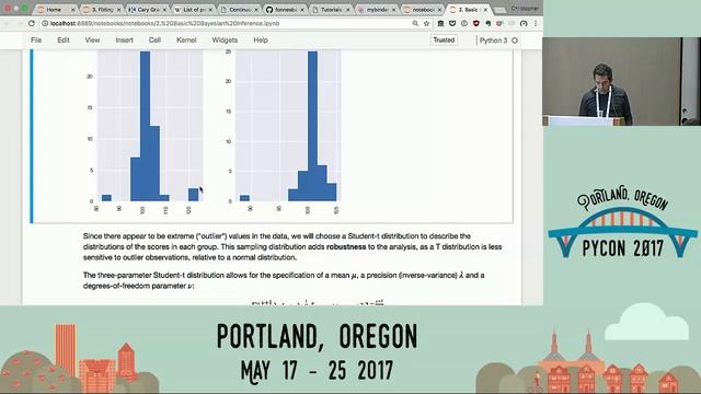 Christopher Fonnesbeck - Introduction to Statistical Modeling with Python - PyCon 2017 смотреть онлайн
