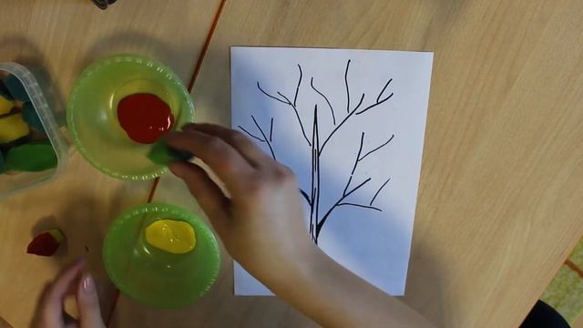 Рисуем дерево с малышом смотреть онлайн