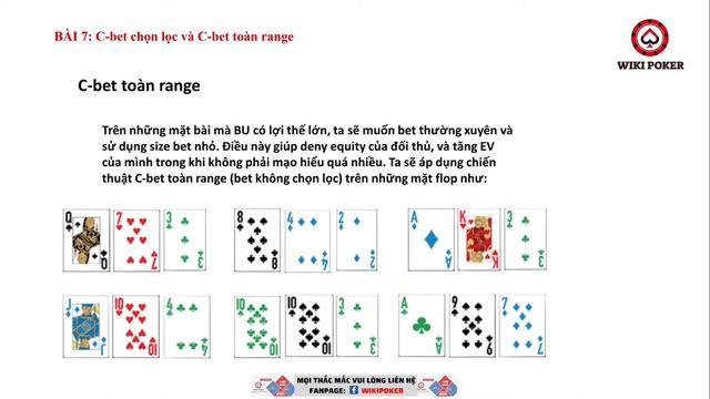 Bài 7 Cbet phân cực và Cbet toàn range смотреть онлайн