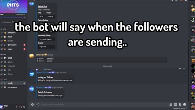 FREE INSTAGRAM FOLLOWER BOT in DISCORD! WORKING 2023 SUPER FAST смотреть онлайн