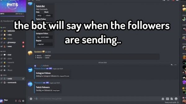 FREE INSTAGRAM FOLLOWER BOT in DISCORD! WORKING 2023 SUPER FAST