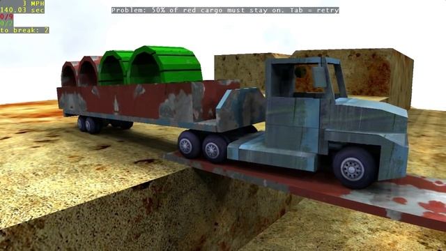Tricky Truck - Medium Road 019 Level Fail смотреть онлайн