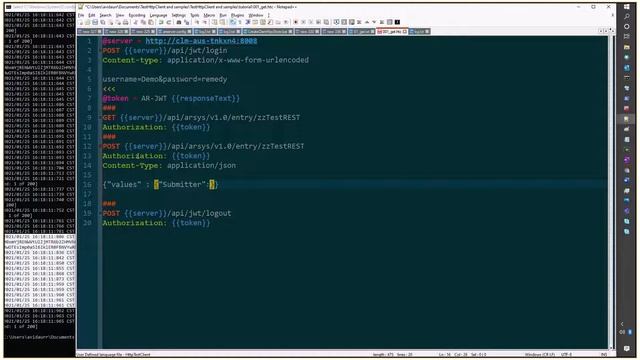 BMC Remedy: How to create entries in REST API смотреть онлайн