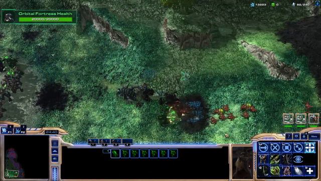 Starcraft 2 Special Forces Elite 4 - 1st Solitaire Attempt with Zerg Infestor Hero смотреть онлайн