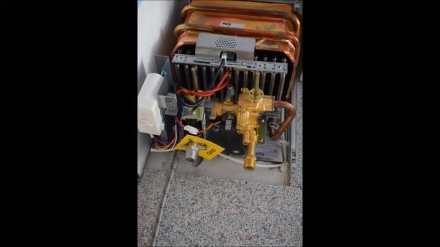 Установка газового котла BOSCH смотреть онлайн