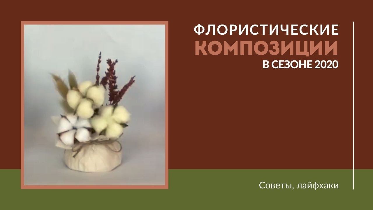Флористические композиции смотреть онлайн