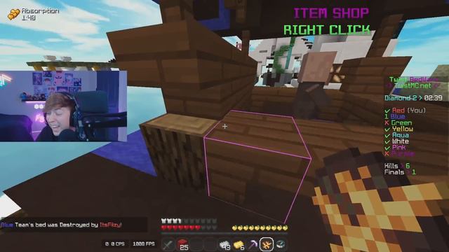 Bedwars But If I Die, My Bed Defense Gets Worse смотреть онлайн