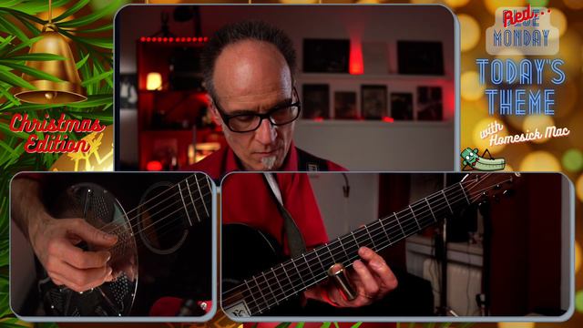 Christmas 2022 Edition - Blue Monday Livestreams - Silent Night with slide, live blues backups смотреть онлайн