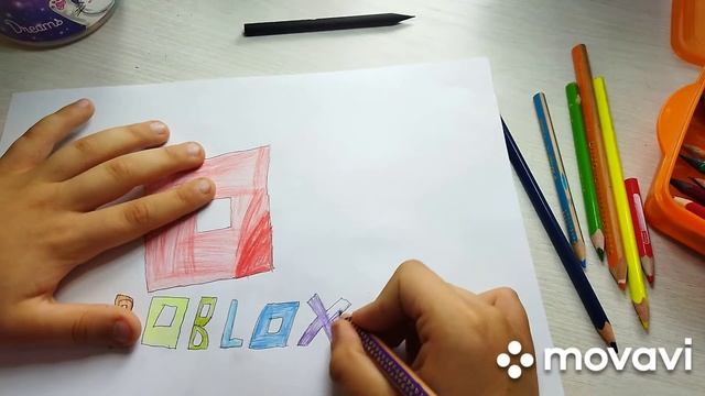 Рисуем логотип игры "Роблокс" (их 2) смотреть онлайн