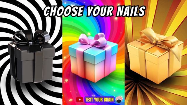 Choose your gift 🤩💝🤮 || 3 gift box challenge || Black Rainbow Gold #pickonekickone #giftboxchalleng смотреть онлайн