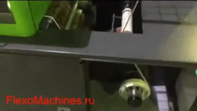 Рулонная машина лазерной высечки в процессе надсечки самоклейки LaserCut- 230 мм смотреть онлайн