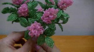 Дерево из бисера для начинающих. Сирень. Бонсай.