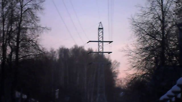 ЛЭП - Линии Электропередач, ВЭС, город Ногинск. смотреть онлайн