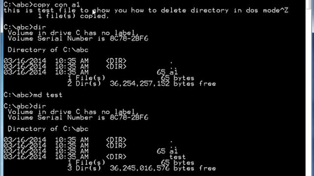 how to remove directory in cmd with example смотреть онлайн