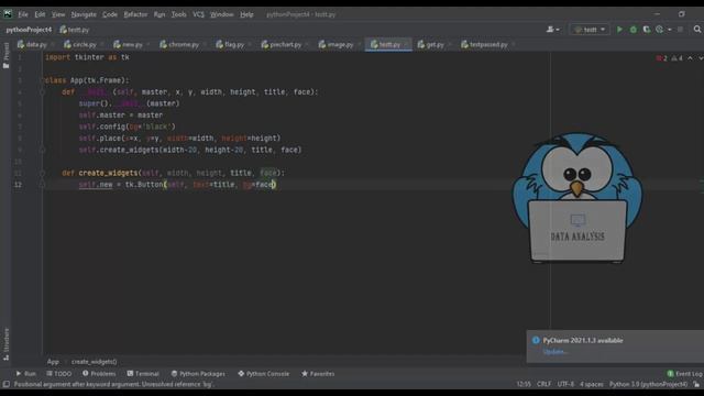 How to specify frame size in class with tkinter - building a tkinter app with a class смотреть онлайн