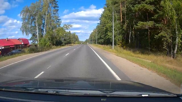 Трасса Р 104 Углич - Рыбинск с комментариями, мимо Мышкина, сентябрь 2022 смотреть онлайн