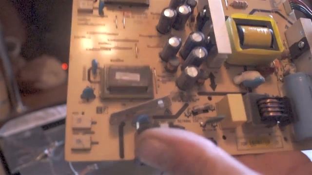 Ремонт Б.П монитора LG FLATRON W2234S смотреть онлайн