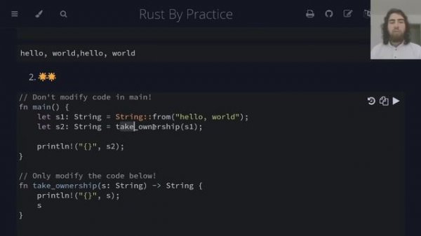 Изучите программирование на Rust — полный курс ? от freeCodeCamp.org. Часть 1