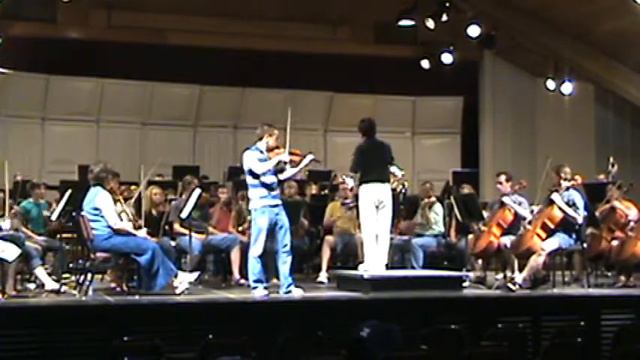 Stravinsky Violin Concerto Rehearsal Alex Hettinga w/ MasterWorks Festival Orchestra смотреть онлайн