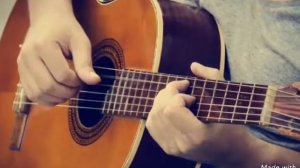 Чеченец красиво играет на гитаре