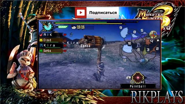 Monster Hunter Portable 3rd [Эп. 8] Репонлосы - заклятые враги! смотреть онлайн