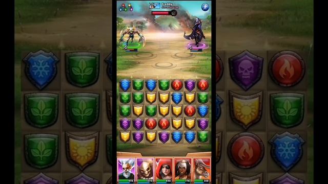 Очень быстрая мана на войне Empires puzzles смотреть онлайн