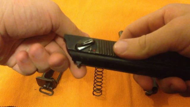 Пневматический пистолет Макарова МР654К - обзор, разборка и сборка пистолета смотреть онлайн