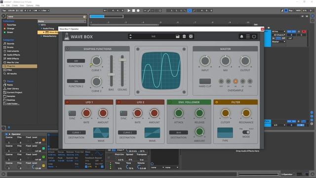 FREE VST | Wave Box by AudioThing | Dynamic Dual Waveshaping Distortion Plugin смотреть онлайн