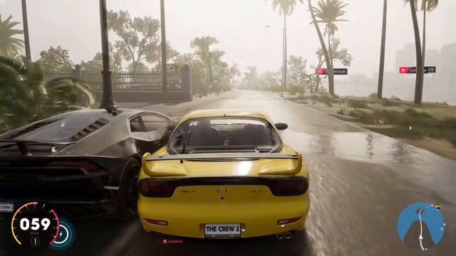 EUROBEAT INTENSIFIES!!!! Initial D Keisuke Takahashi Mazda FD- The Crew 2 Mazda RX7 custom build смотреть онлайн