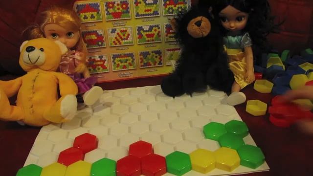 Собираем детскую мозаику Мозаика для детей Ракета Collect children's mosaic Mosaic for children смотреть онлайн