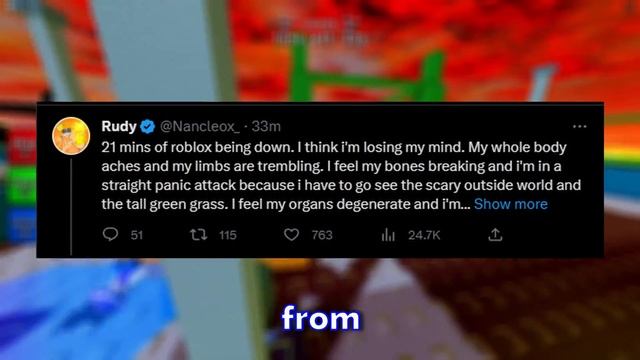 ROBLOX IS COMING BACK UP ON... (Roblox Down) смотреть онлайн