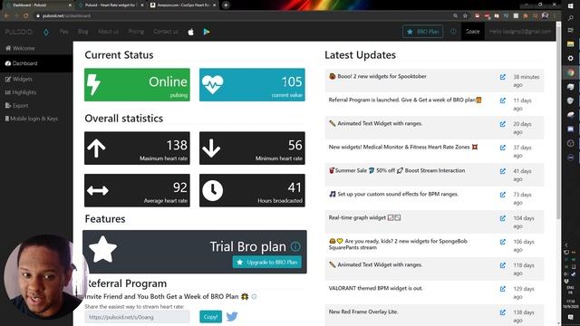 How to show your HEART RATE Monitor [Twitch Youtube Videos OBS STUDIO STREAMLABS OBS Tutorial] смотреть онлайн
