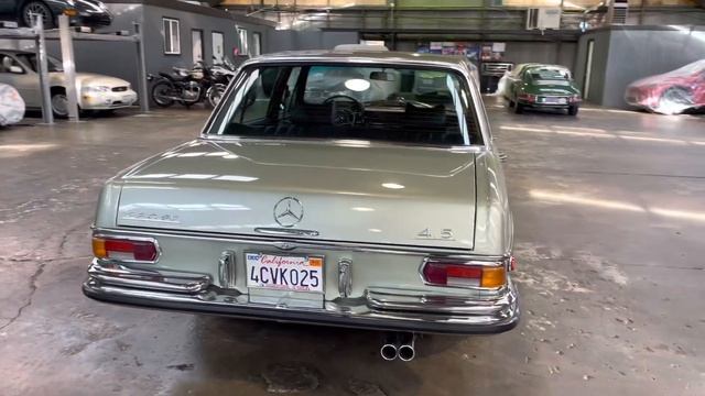 1972 Mercedes 280SE 4.5 смотреть онлайн
