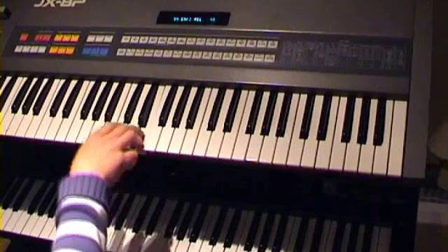 Checking Alphaville sounds on Roland JX8P / D10 смотреть онлайн