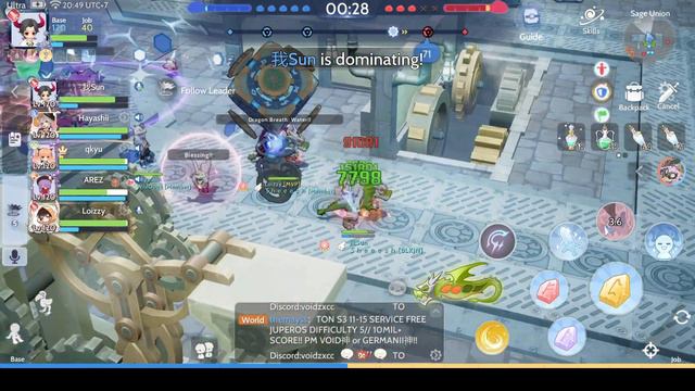 Ragnarok Origin Global - Rune Knight POV Dimension Drill Diamond-Peerless Rank смотреть онлайн