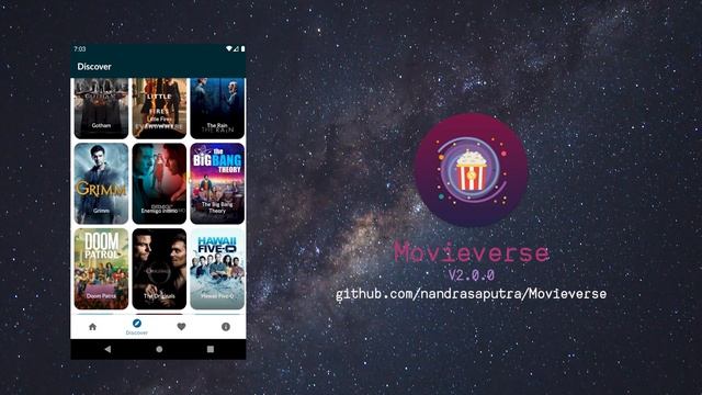 Movieverse, Android Movie Catalogue App Demo смотреть онлайн