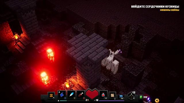 Minecraft Dungeons. Xbox Series X Company GamePlay. No Commentary. смотреть онлайн