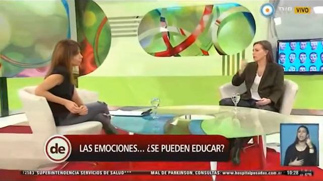 Las Emociones...Se Pueden Educar? Lic. Mirta Dall'Occhio En La TV Pública