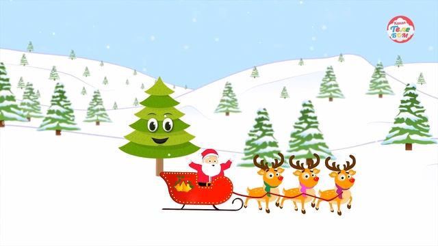 В лесу родилась елочка ? Новогодняя песня для детей про елочку и новый год смотреть онлайн