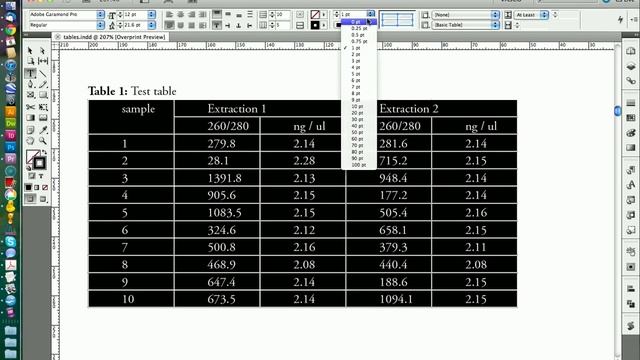 Tutorial how to create scientific tables in InDesign CS5 with Table Styles (Part 6a) смотреть онлайн
