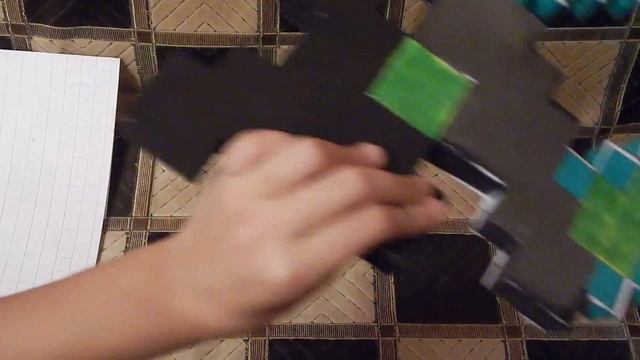 как сделать меч|(бумажный майнкрафт)|#5 смотреть онлайн