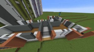 Как построить красивый многоэтажный дом в майнкрафте!? Timelapse