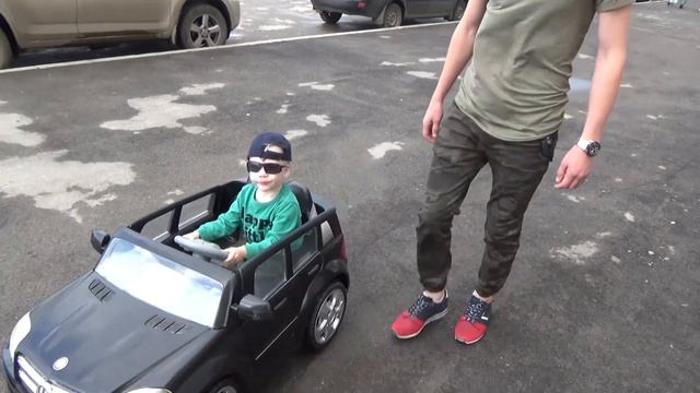 Обзор Мерседеса Детский электромобиль Kids Car Mercedes Benz
