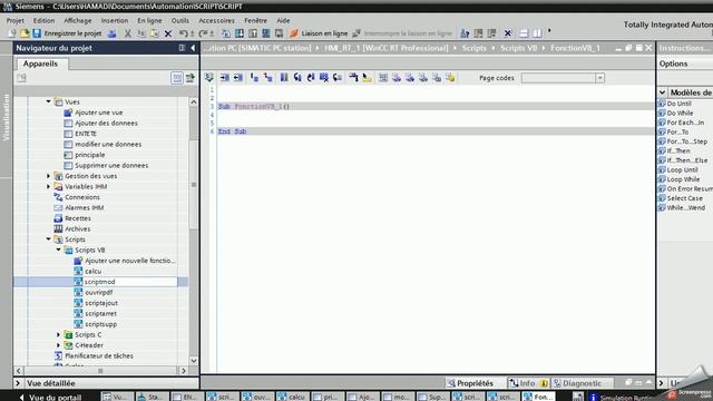 SCRIPT PART 2 fenêtre de vues TIA PORTAL смотреть онлайн