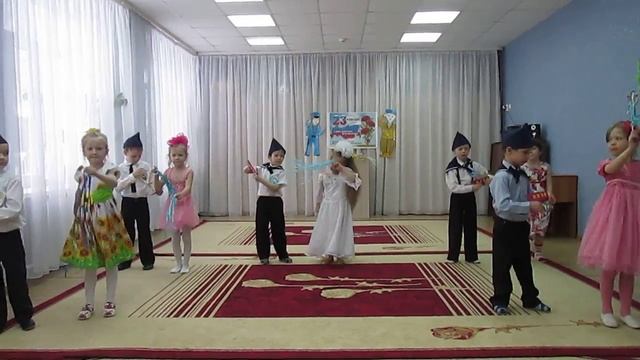 МАУДО Детский сад №7, г Ялуторовск, Танец Пароходы белоснежные смотреть онлайн