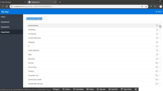 How to Create List-View Form Using Wizard in Oracle Apex смотреть онлайн