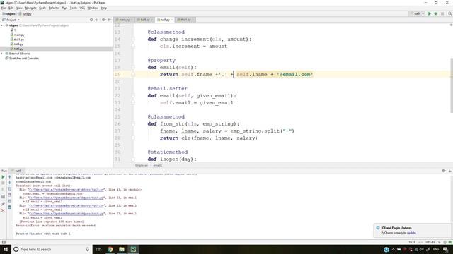 [Hindi] Property Decorators, Setters & Deleters? | Object Oriented Programming Using Python #9 смотреть онлайн