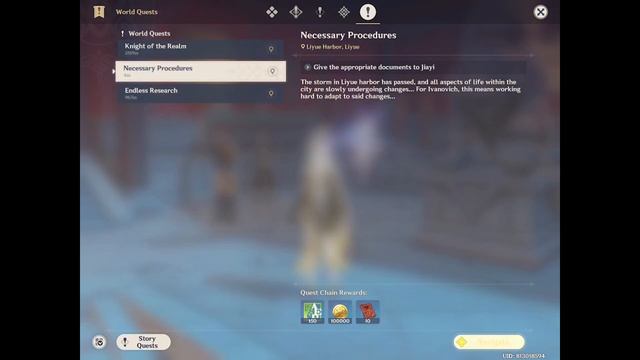 Necessary Procedure Quest - Genshin Impact смотреть онлайн